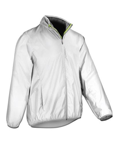Luxe reflective hi-vis jacket